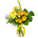 Желтый букет из роз и хризантем. Сидней